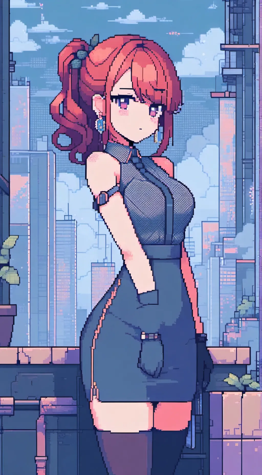 ai character: Car fricking crash background