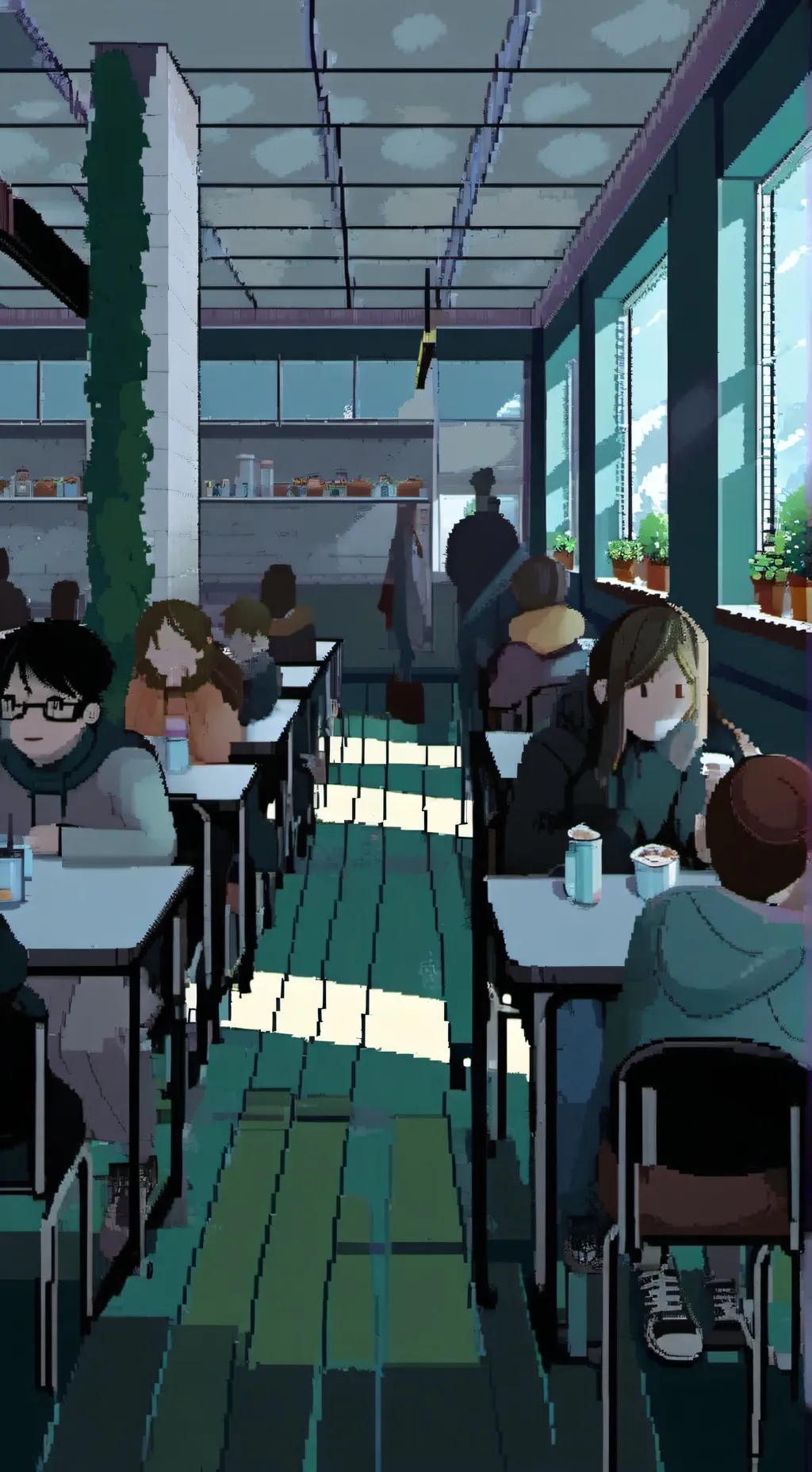 ai character: School background