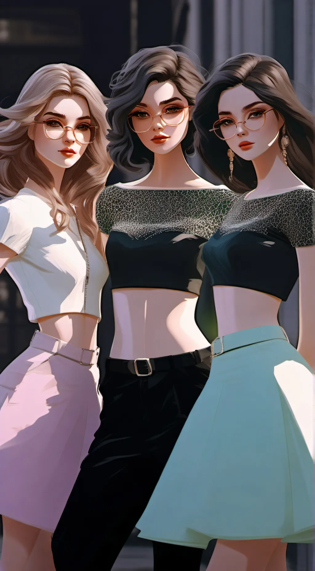 ai character: Mean girls background