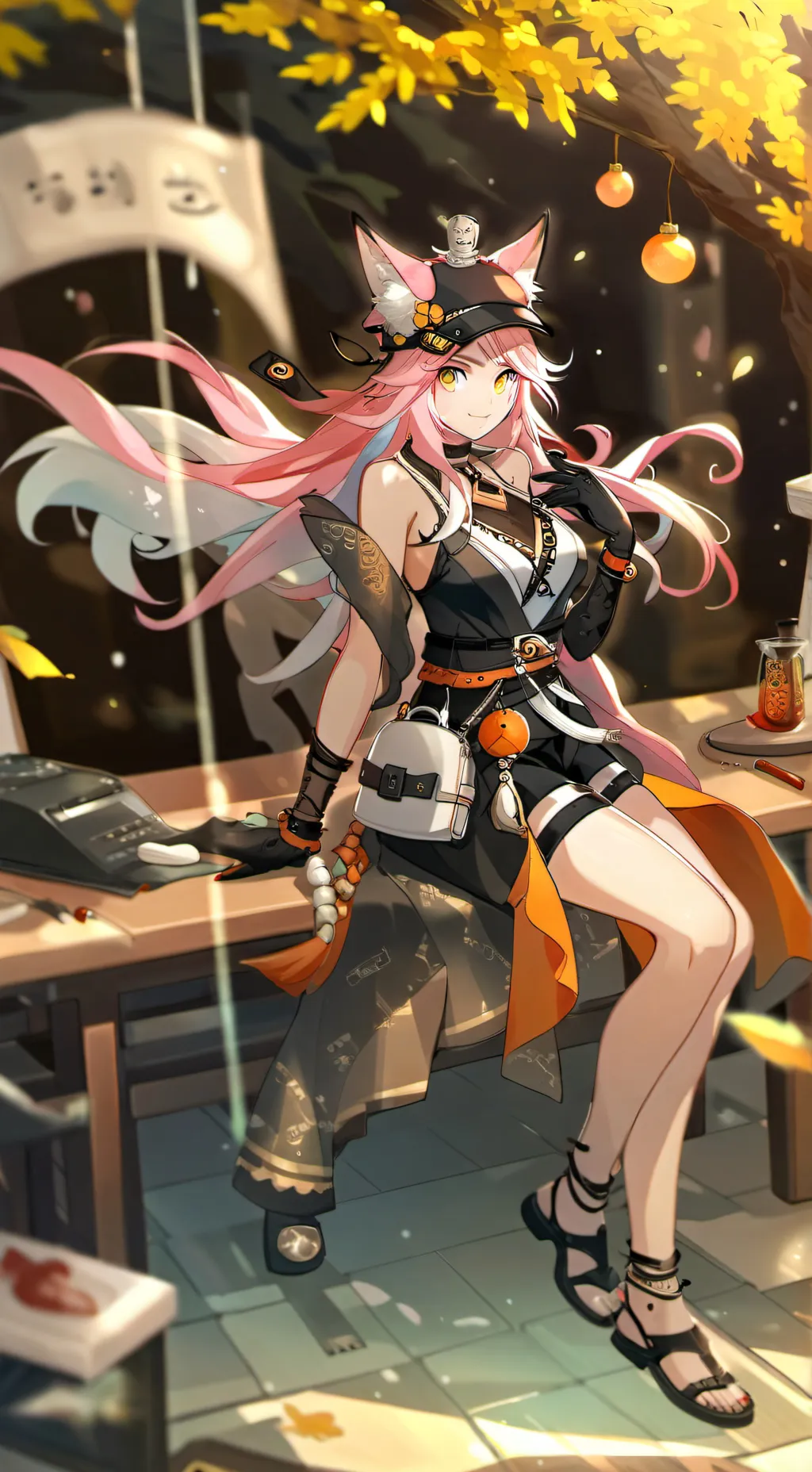 ai character: Октябрина background