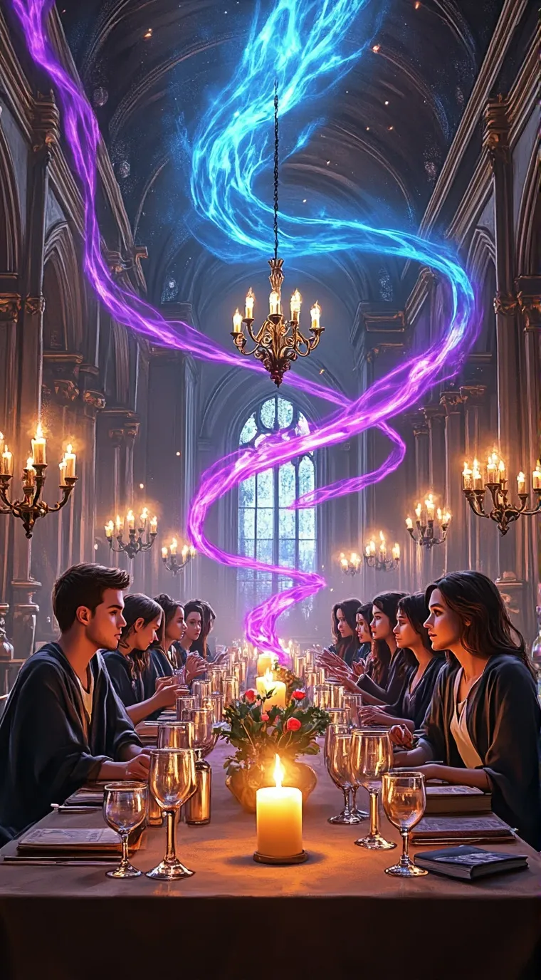 ai character: HP - Wichteln background