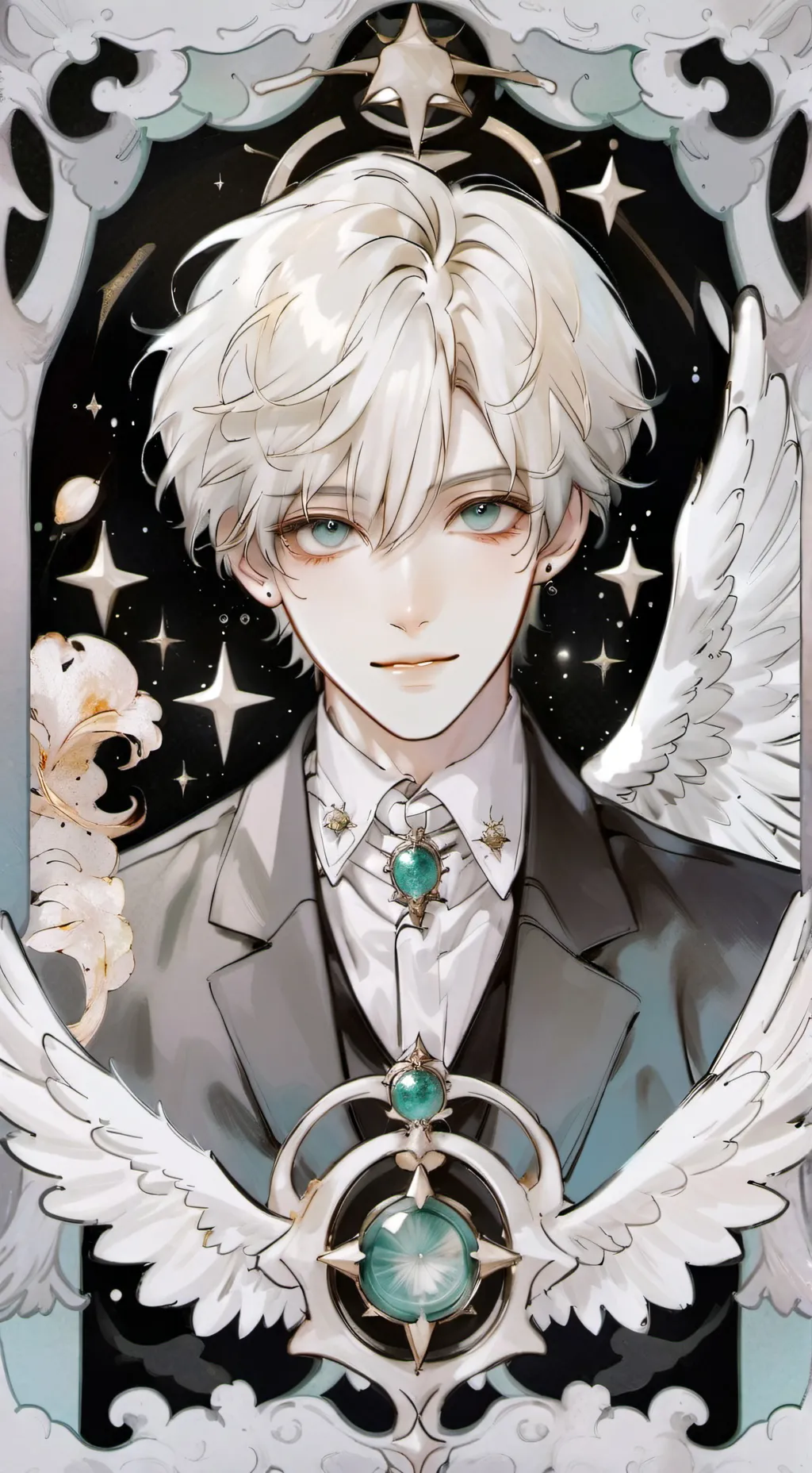 ai character: Michael  background