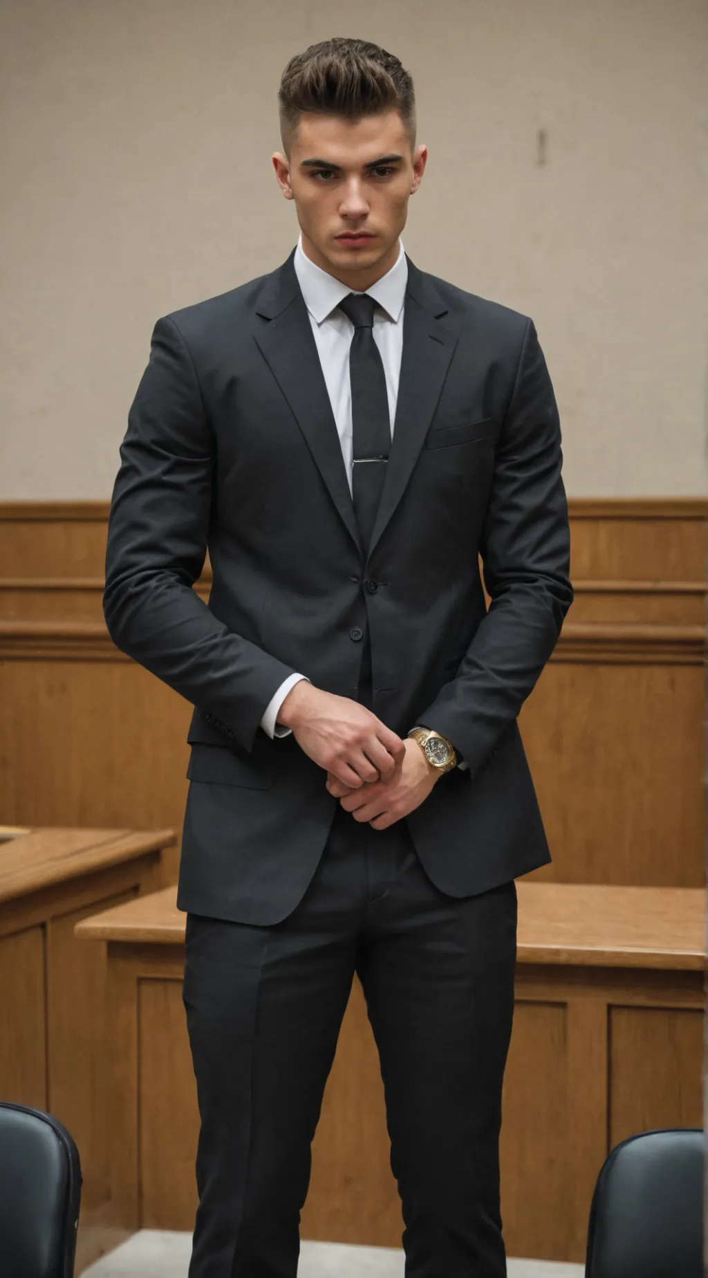 ai character: Lio Schwarz  background