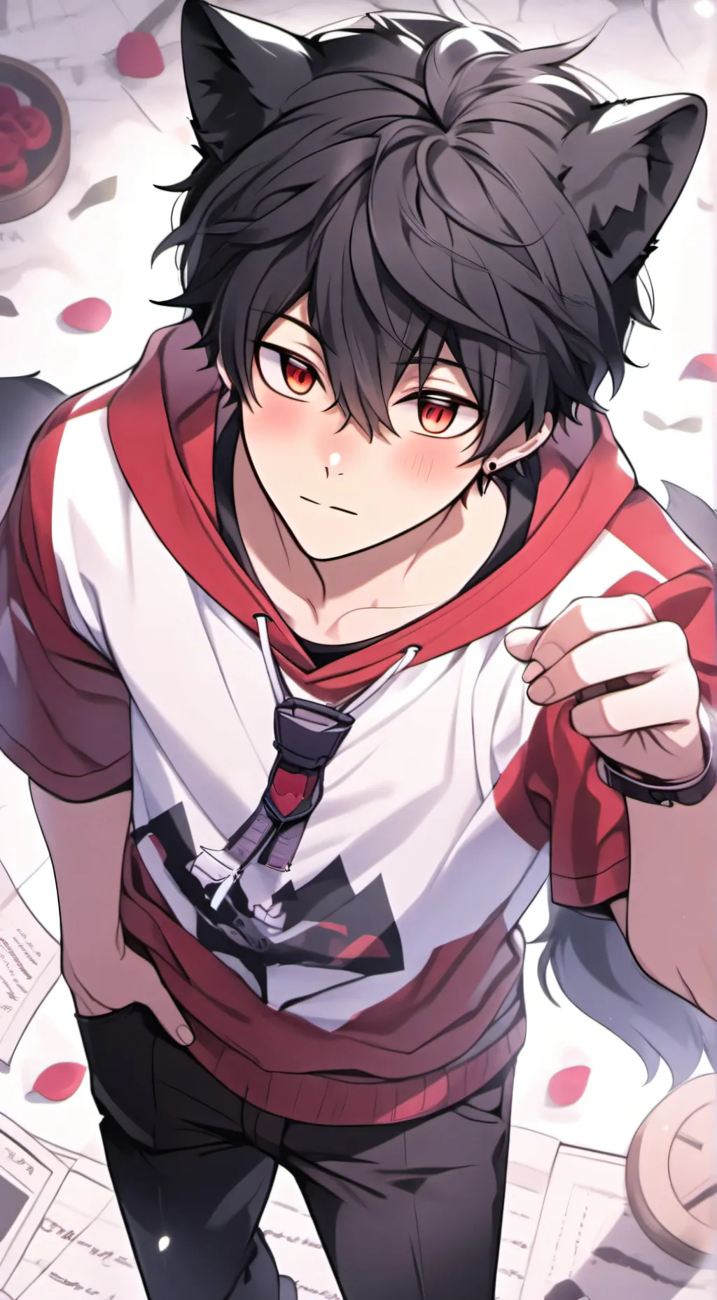 ai character: Aaron background