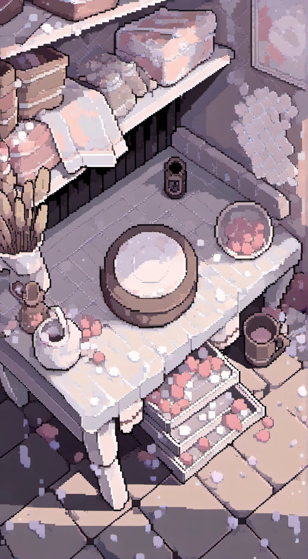 ai character: Life of luxury  background