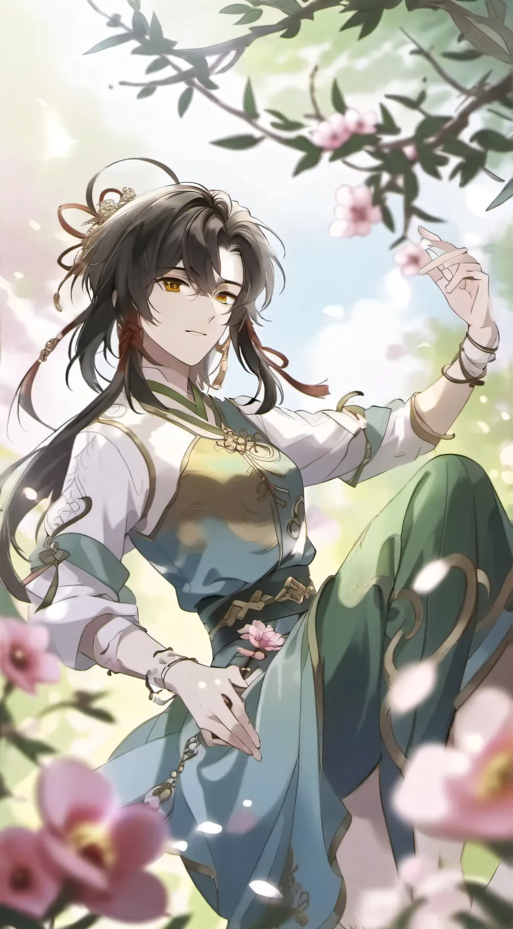 ai character: офицер Дк background