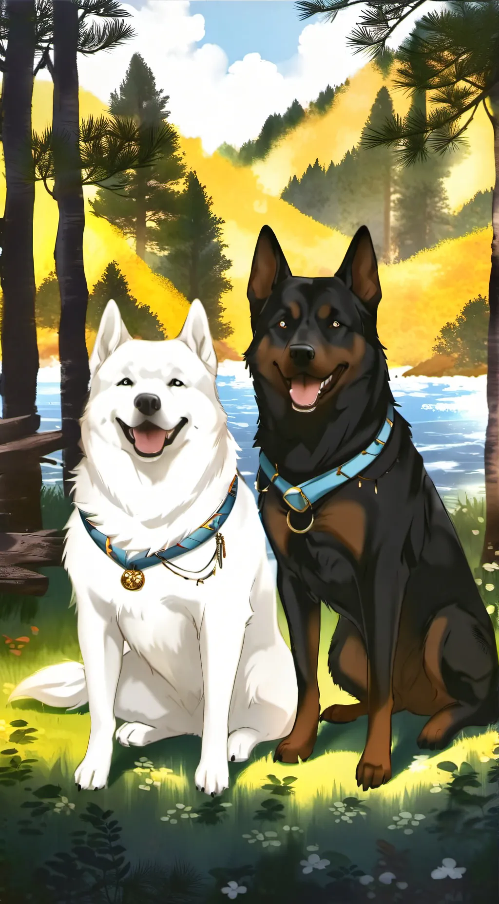 ai character: firulais y kiko background