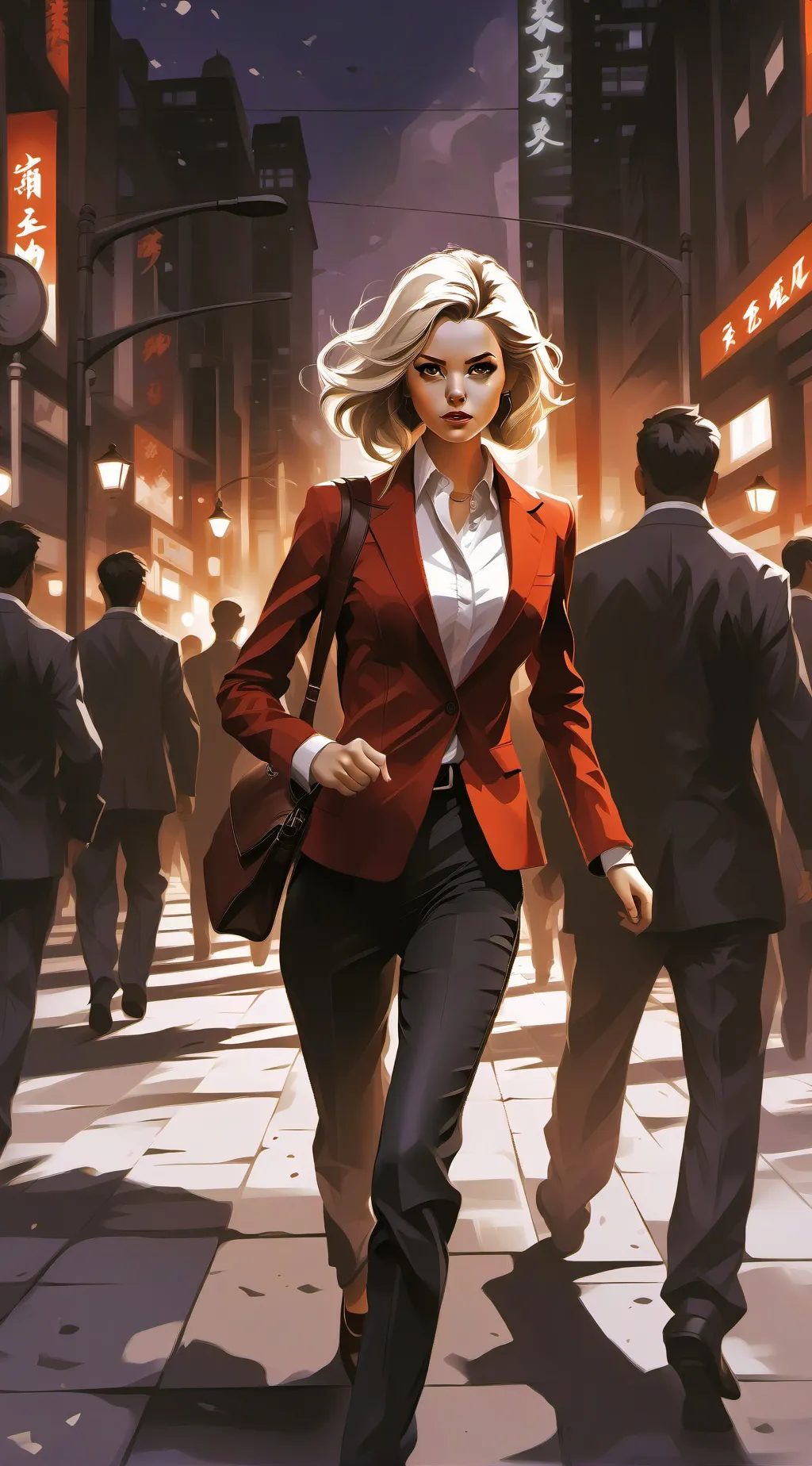 ai character: Scarlett background