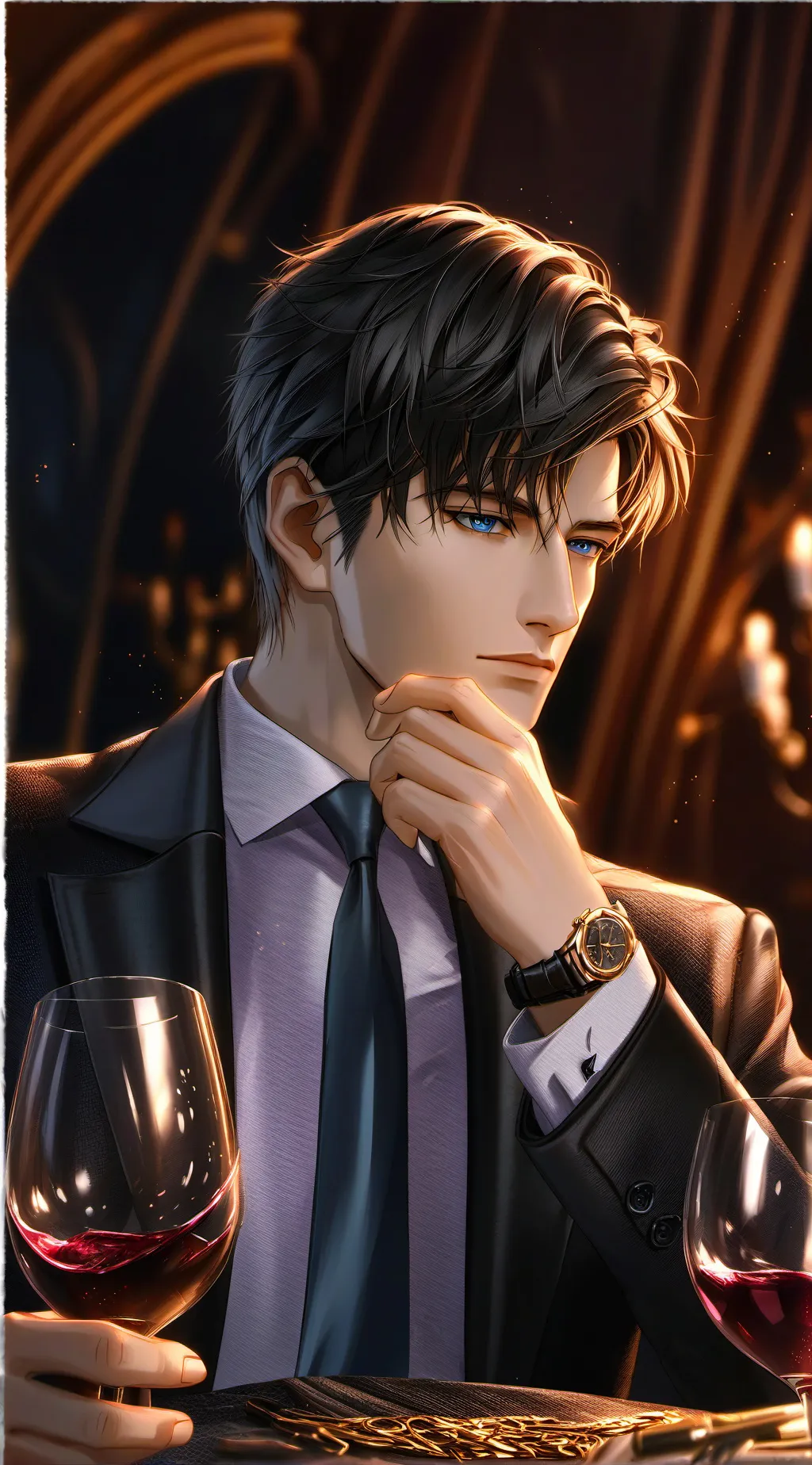 ai character: kai background