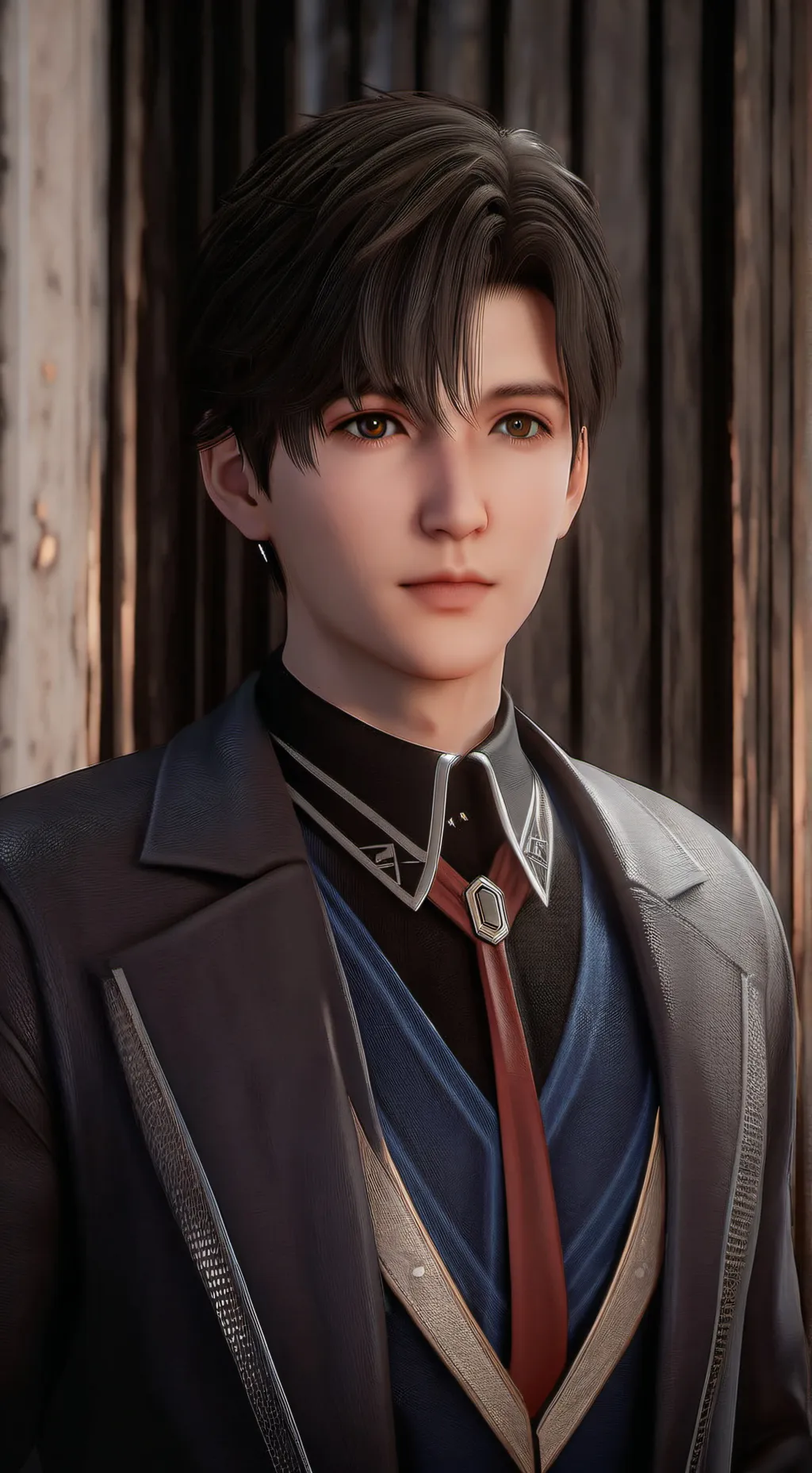 ai character: Alan  background