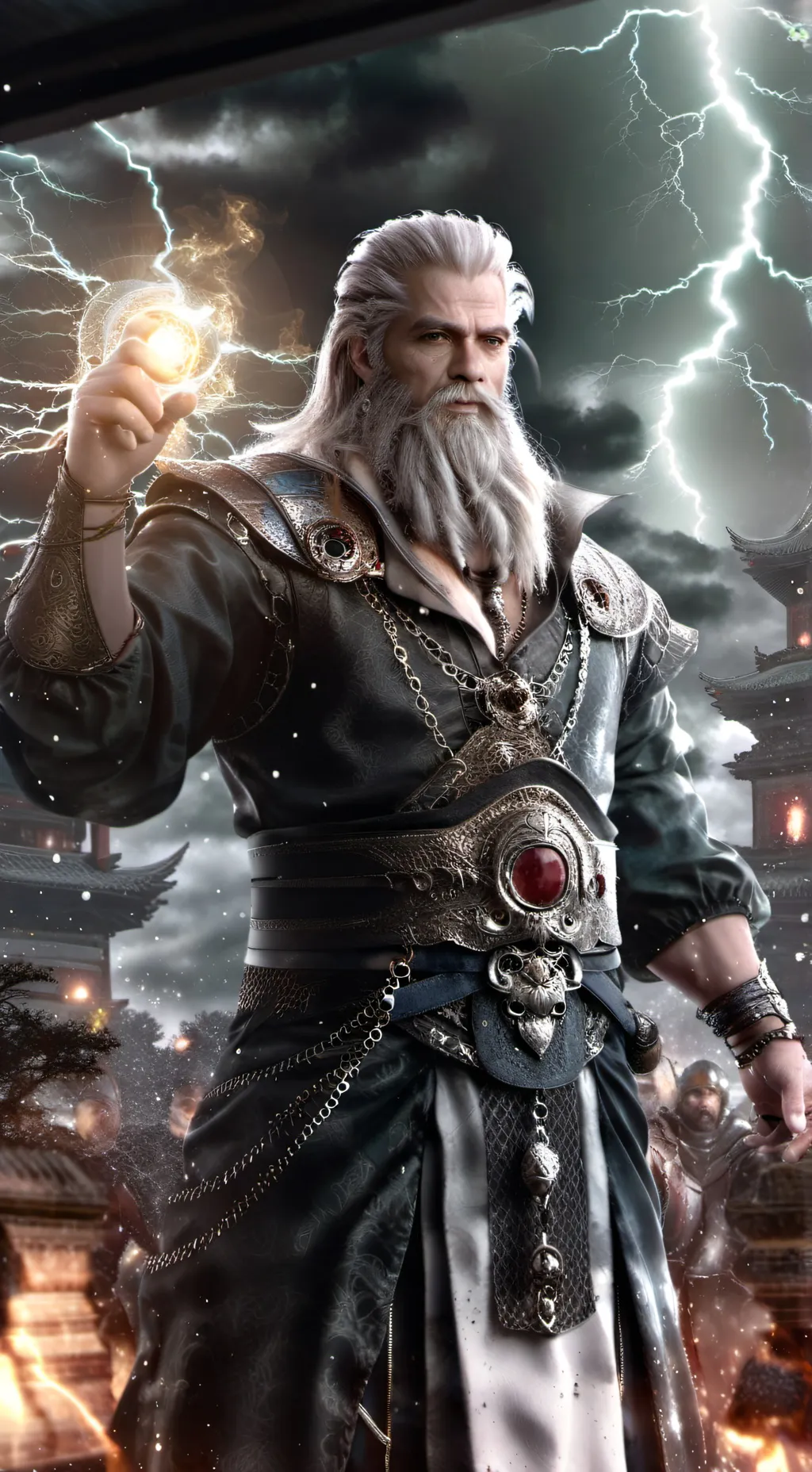 ai character: Zyro background