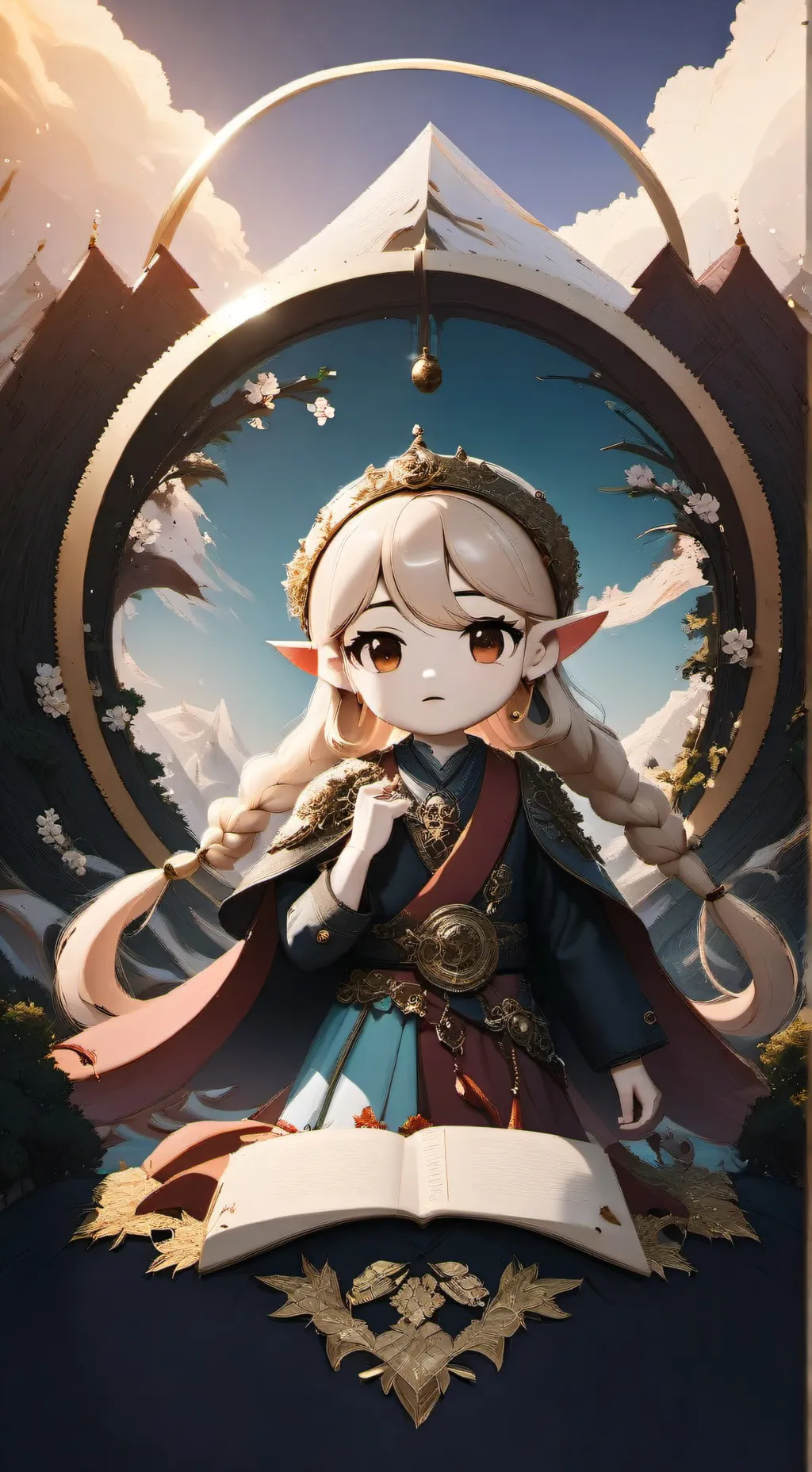 ai character: sus sprunki  background