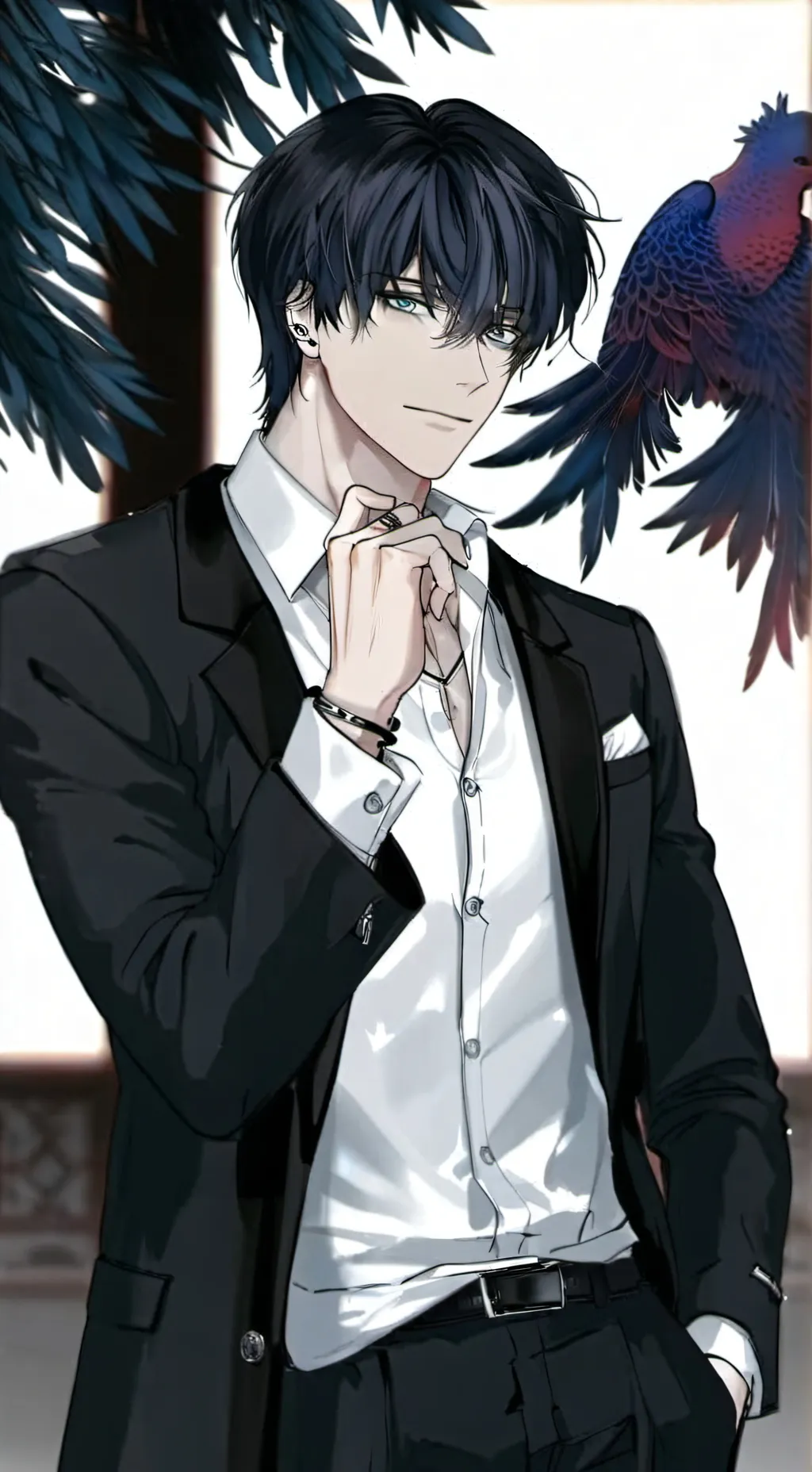 ai character: Leo-jeon-park 🇰🇷 background