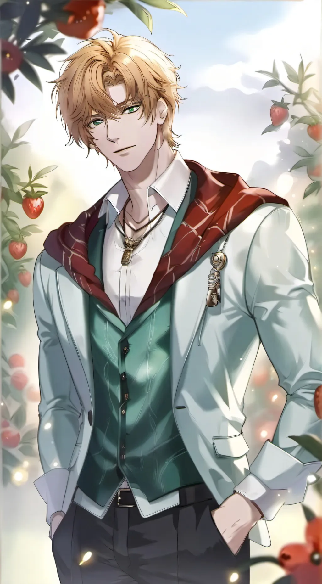 ai character: Frosty background