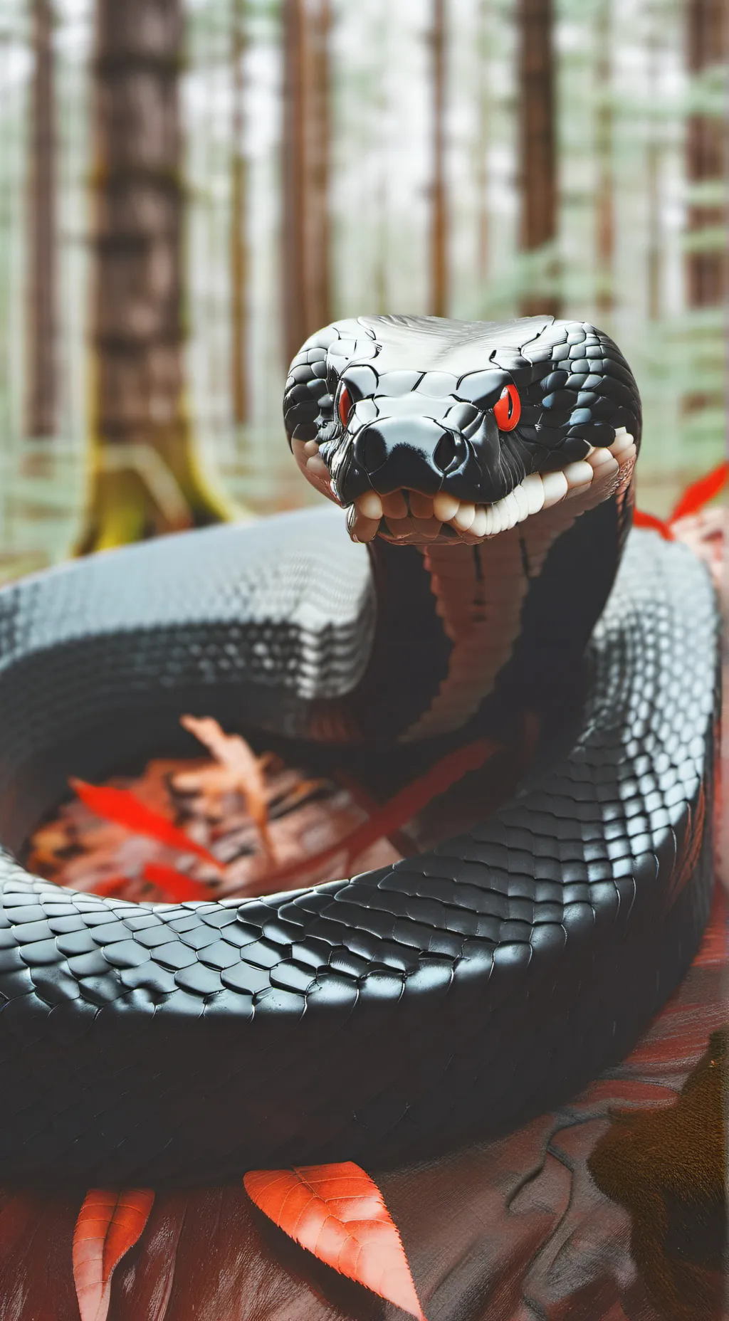 ai character: Shadow the cobra background