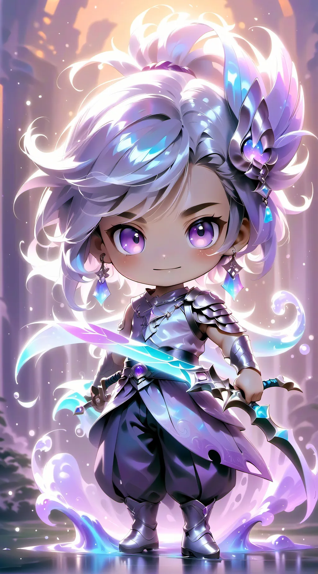 ai character: sua irma voce é u background