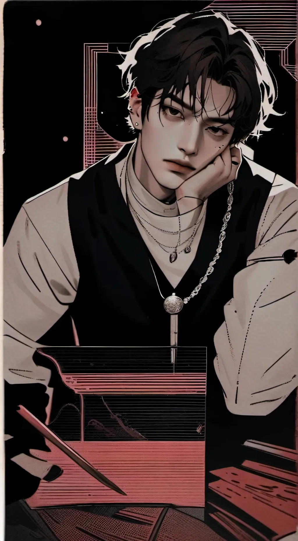 ai character: Hwang Hyunjin background