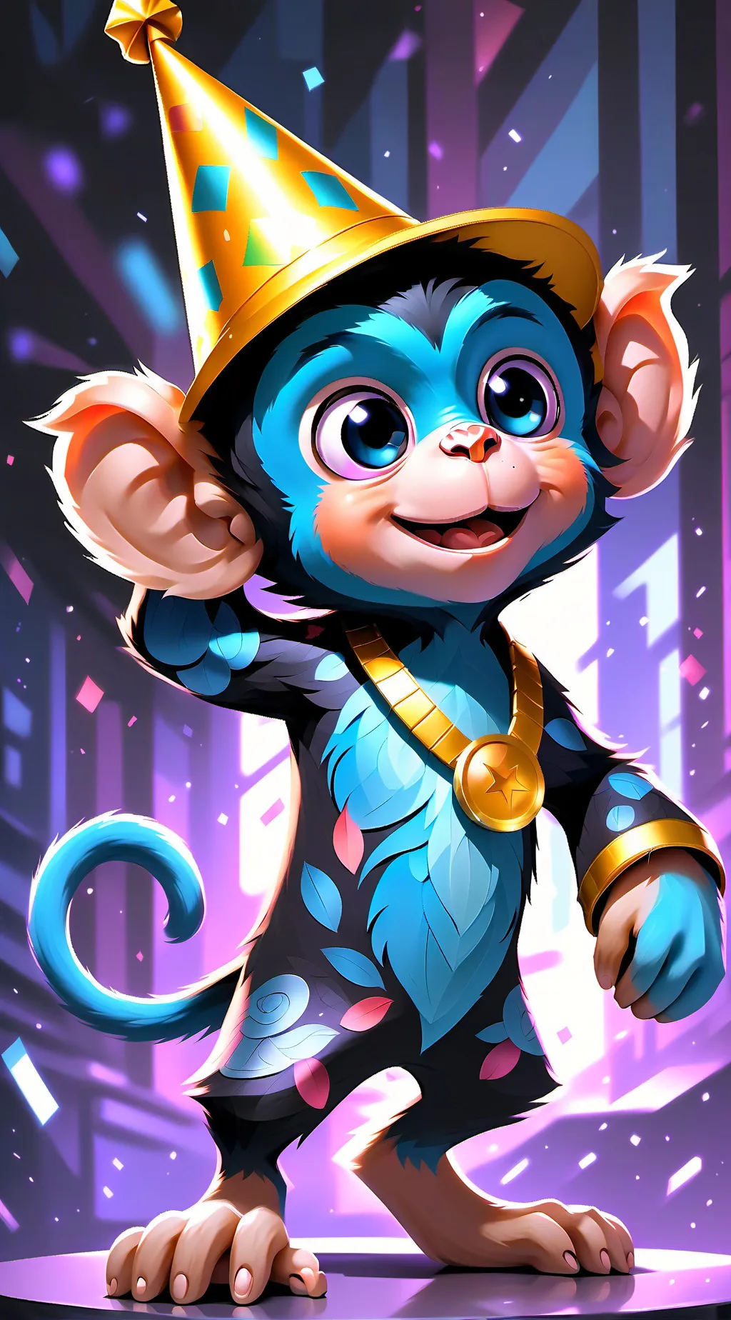 ai character: Minigame infection background