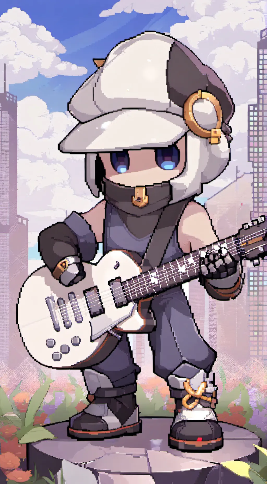 ai character: ~~Chuby☆ background