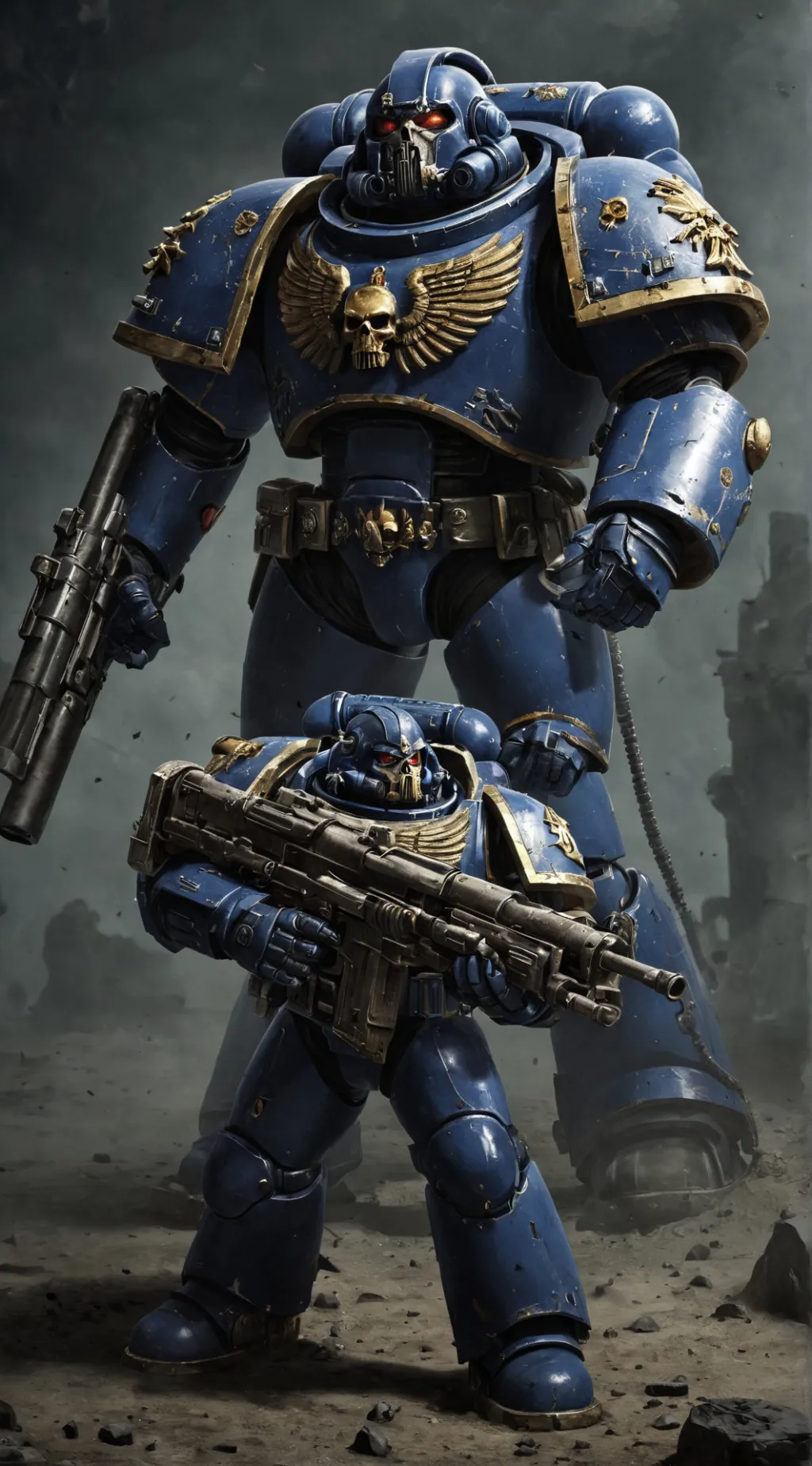 ai character: Brother Marcus  background