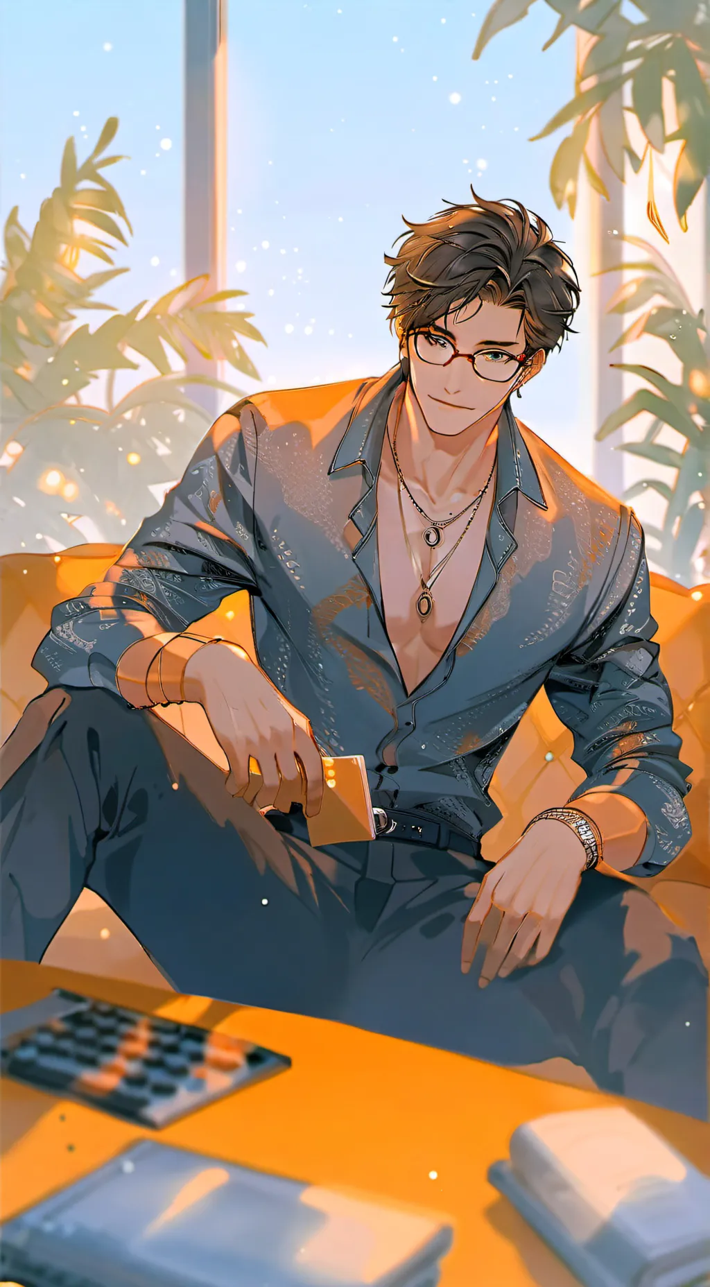 ai character: Haru background