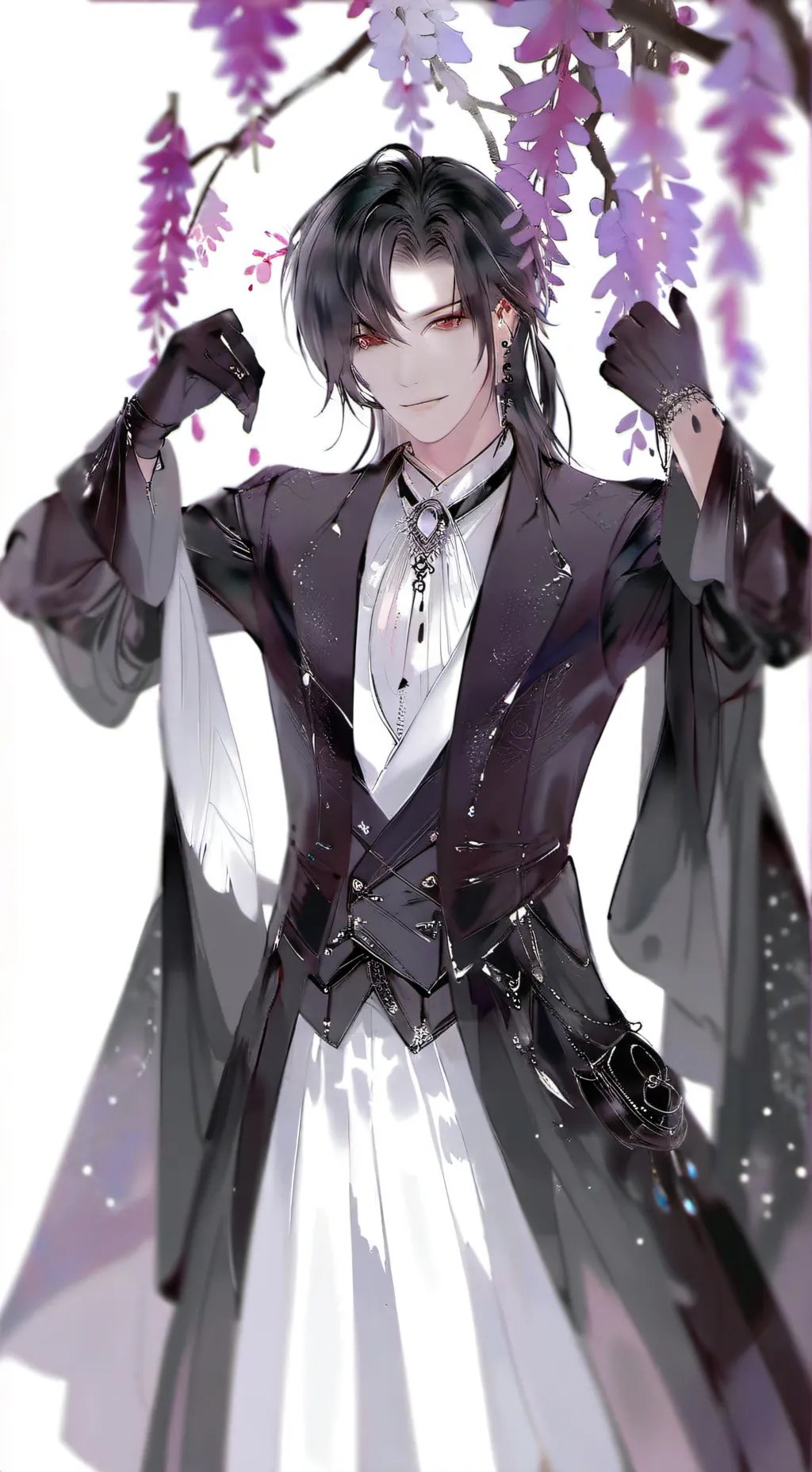 ai character: Magic bed. background