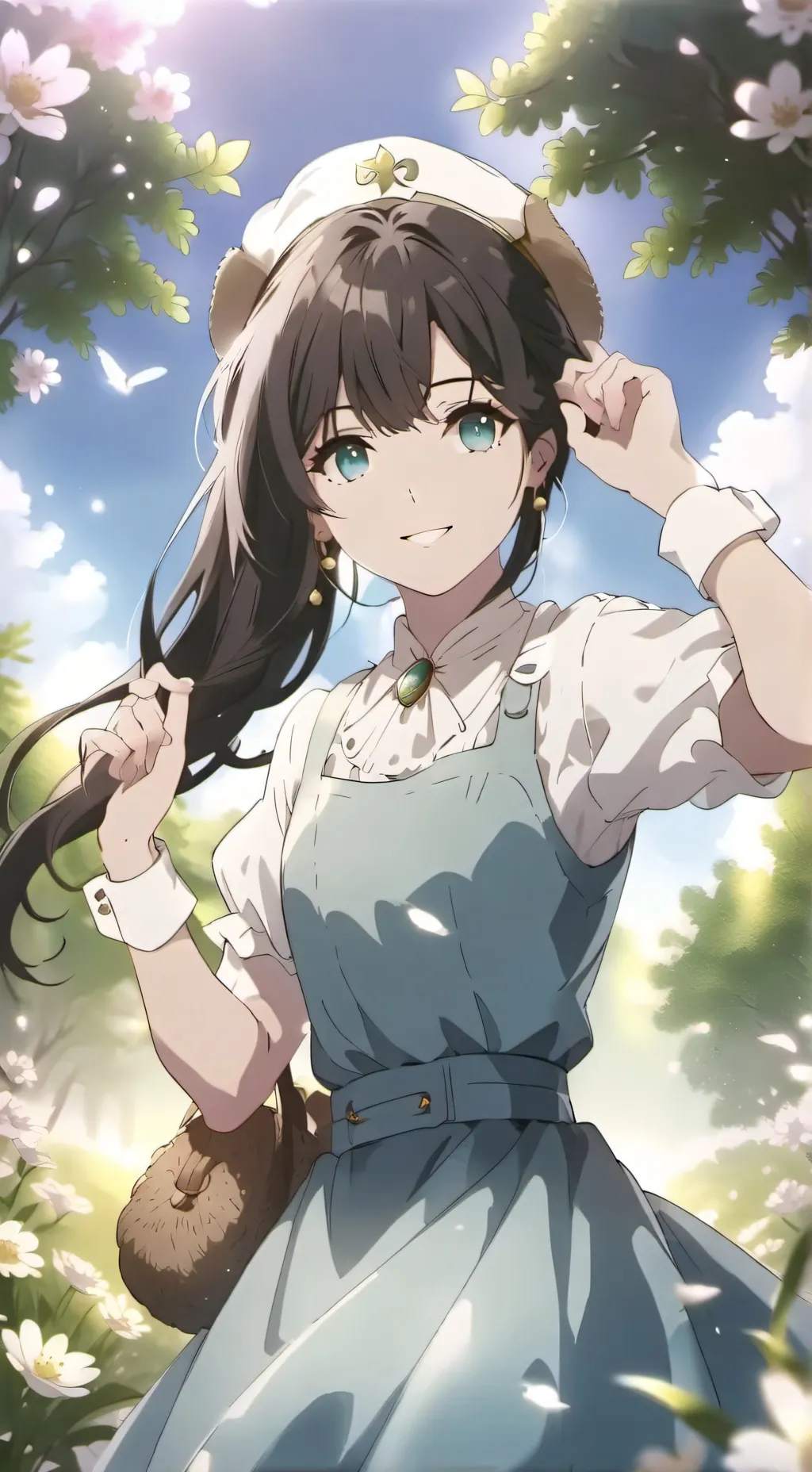 ai character: She will tell you  background