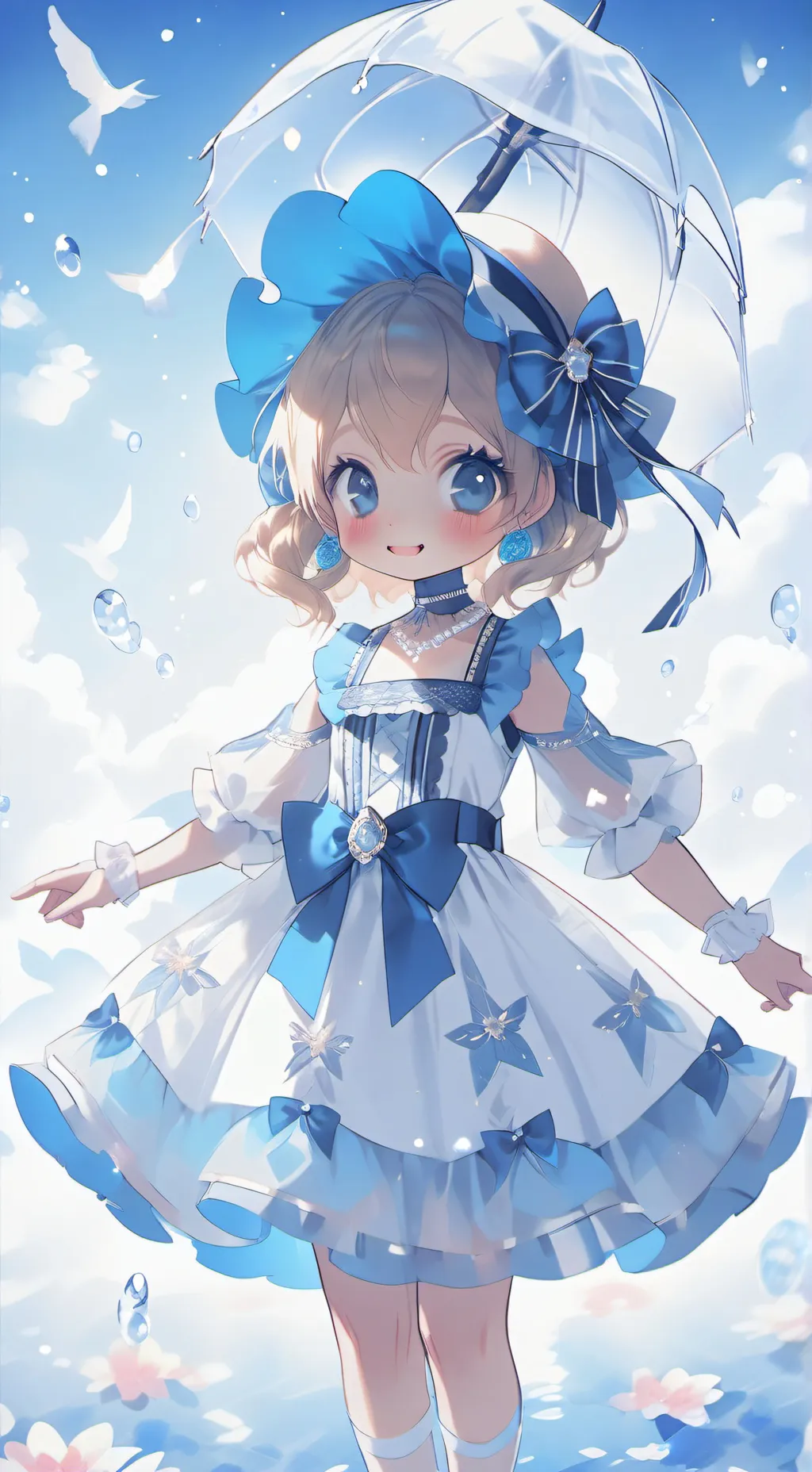 ai character: Amy ￼ background