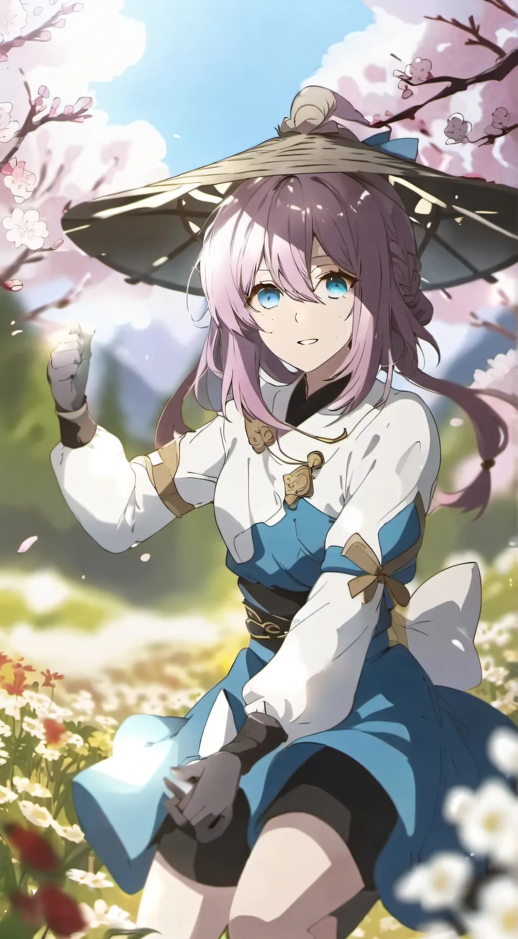 ai character: Emily  background