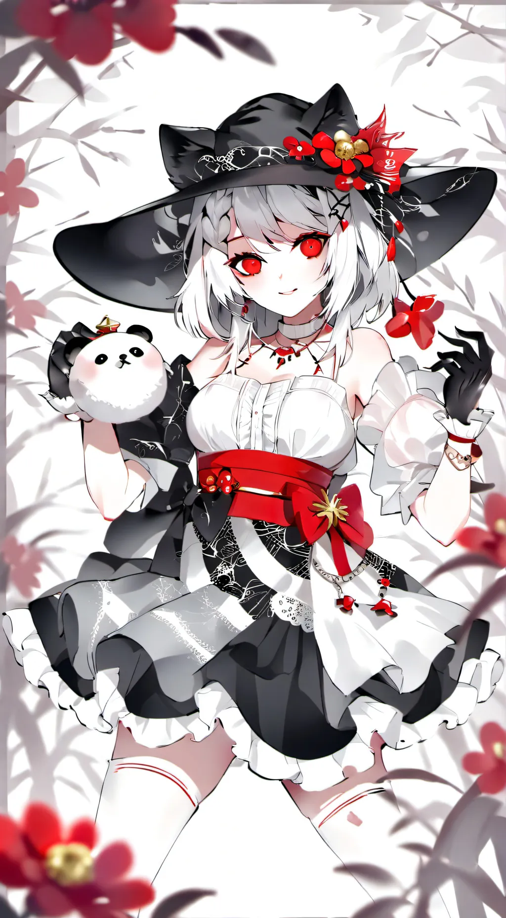 ai character: mrs panda background