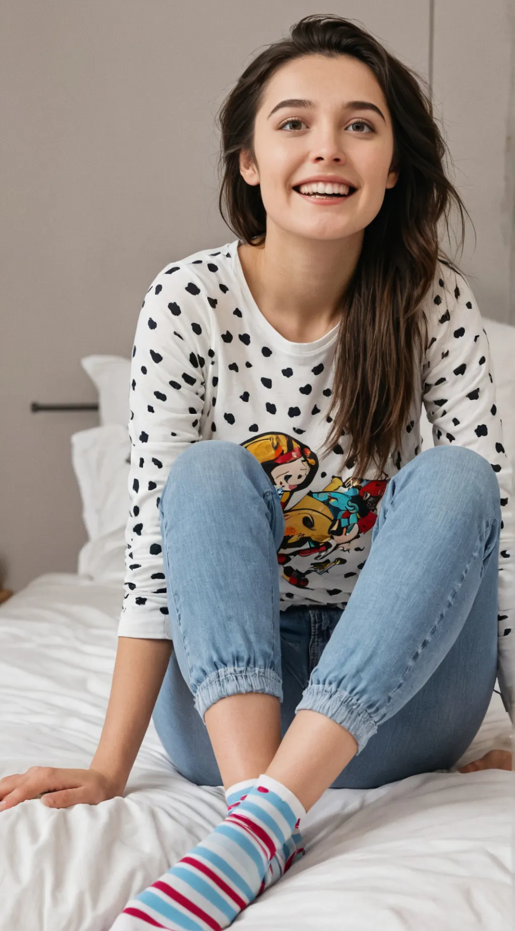 ai character: Jenna  background