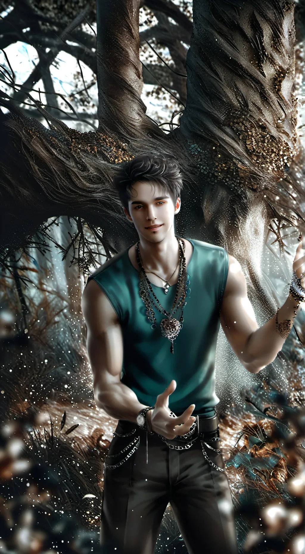 ai character: Ethan background