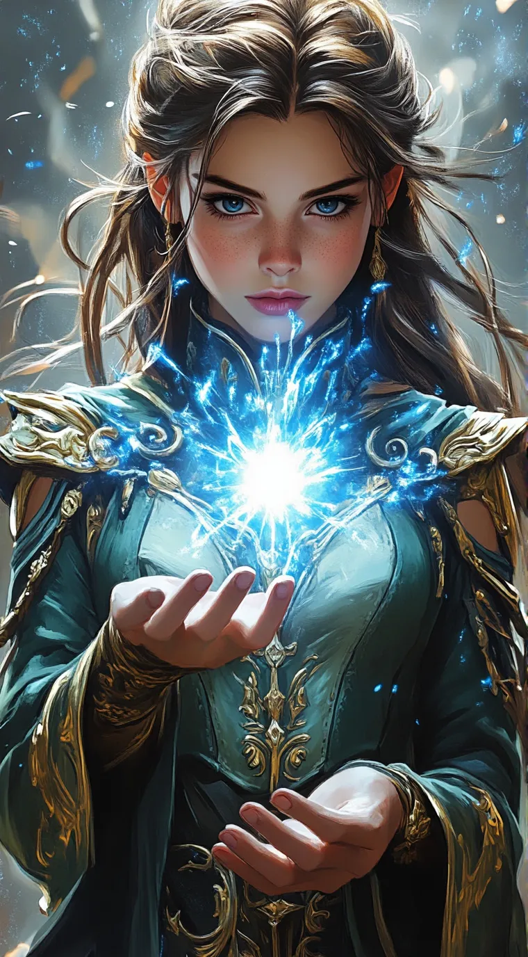 ai character: estrella  background