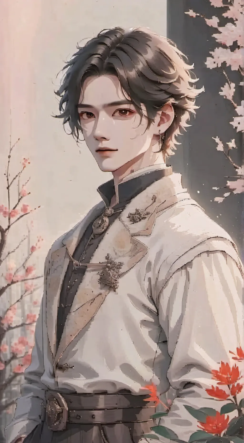 ai character: Damian  background