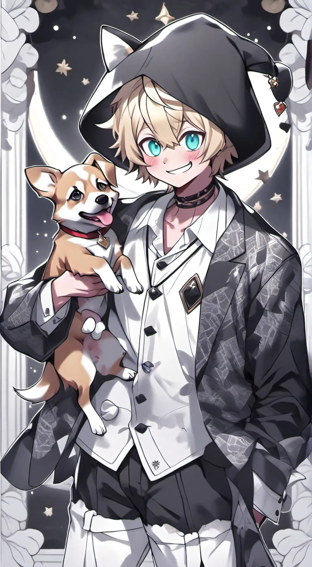 ai character: SHOOTABIRDIE  background