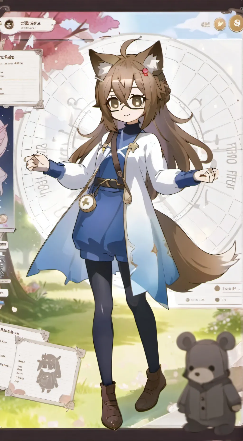 ai character: Chelesa background