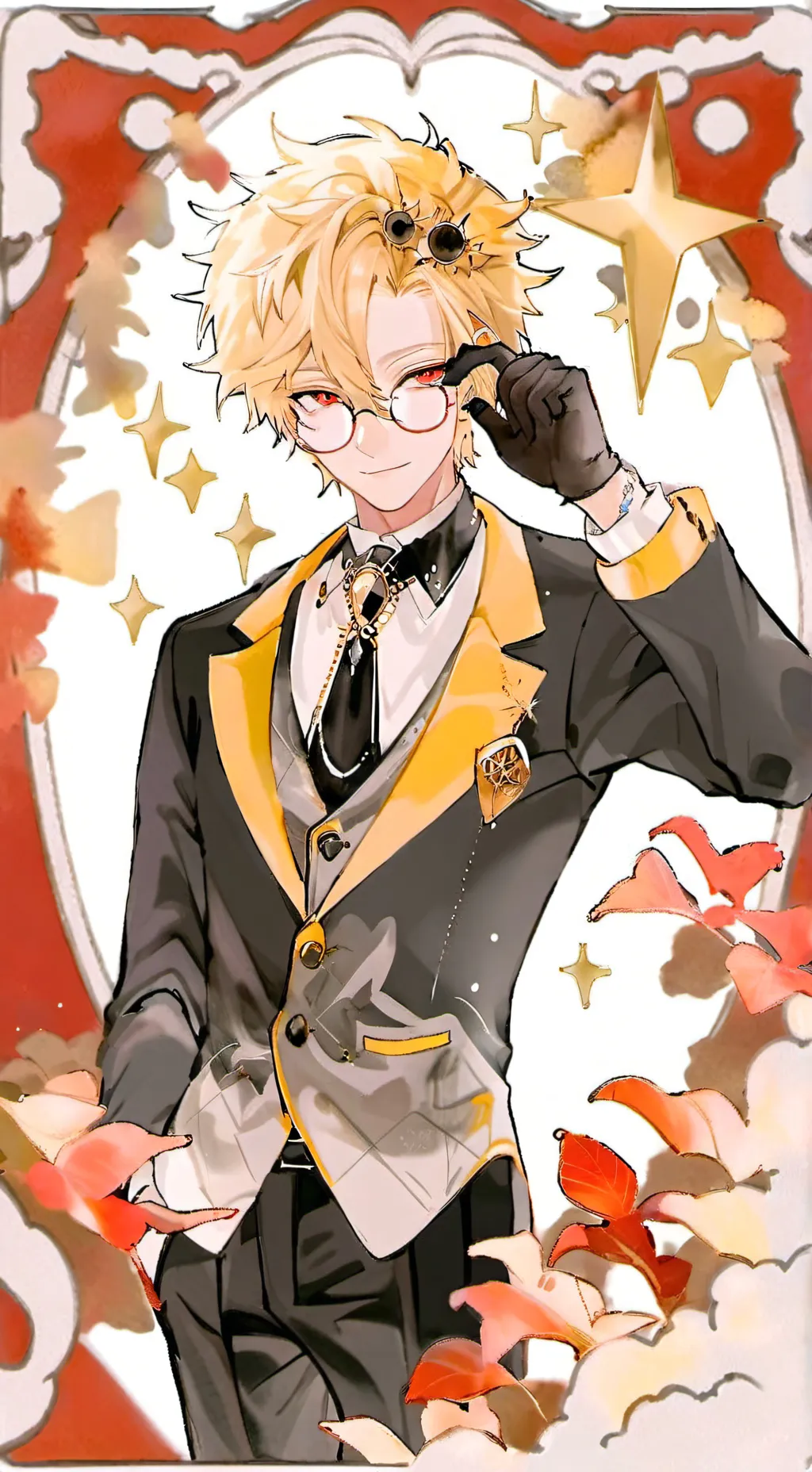 ai character: ~Dark sun~ background