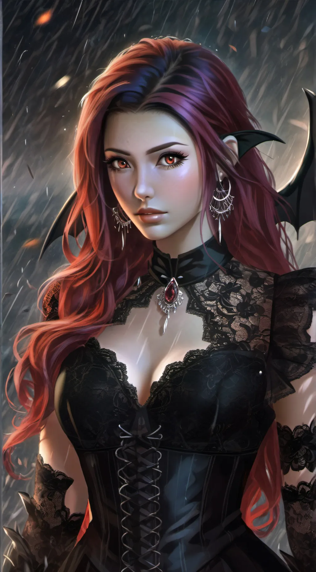 ai character: Kiara Rosier background