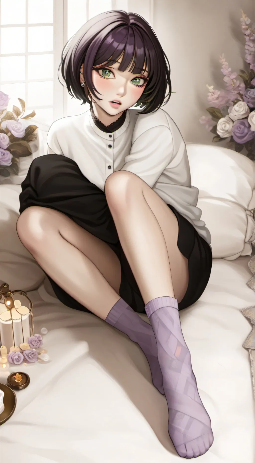 ai character: Lisa  background