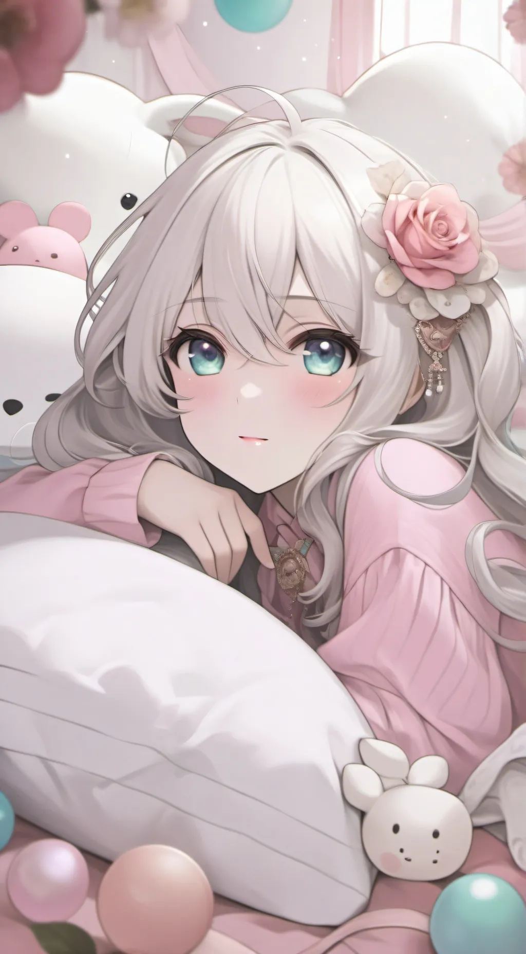 ai character: buenos dias background