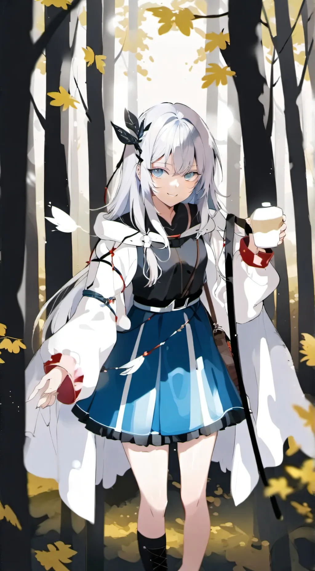 ai character: gojo girl 🥰 background