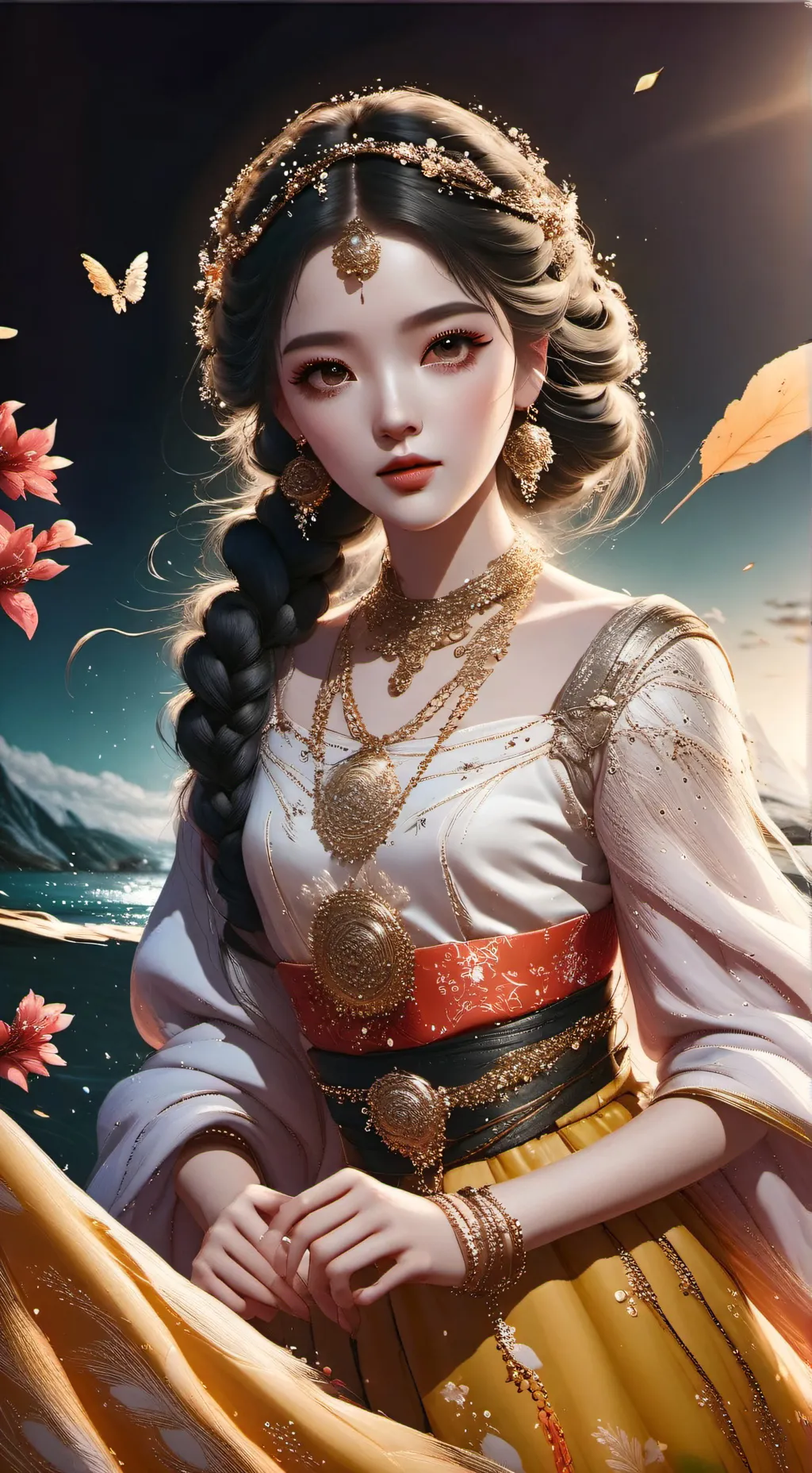 ai character: kayla background