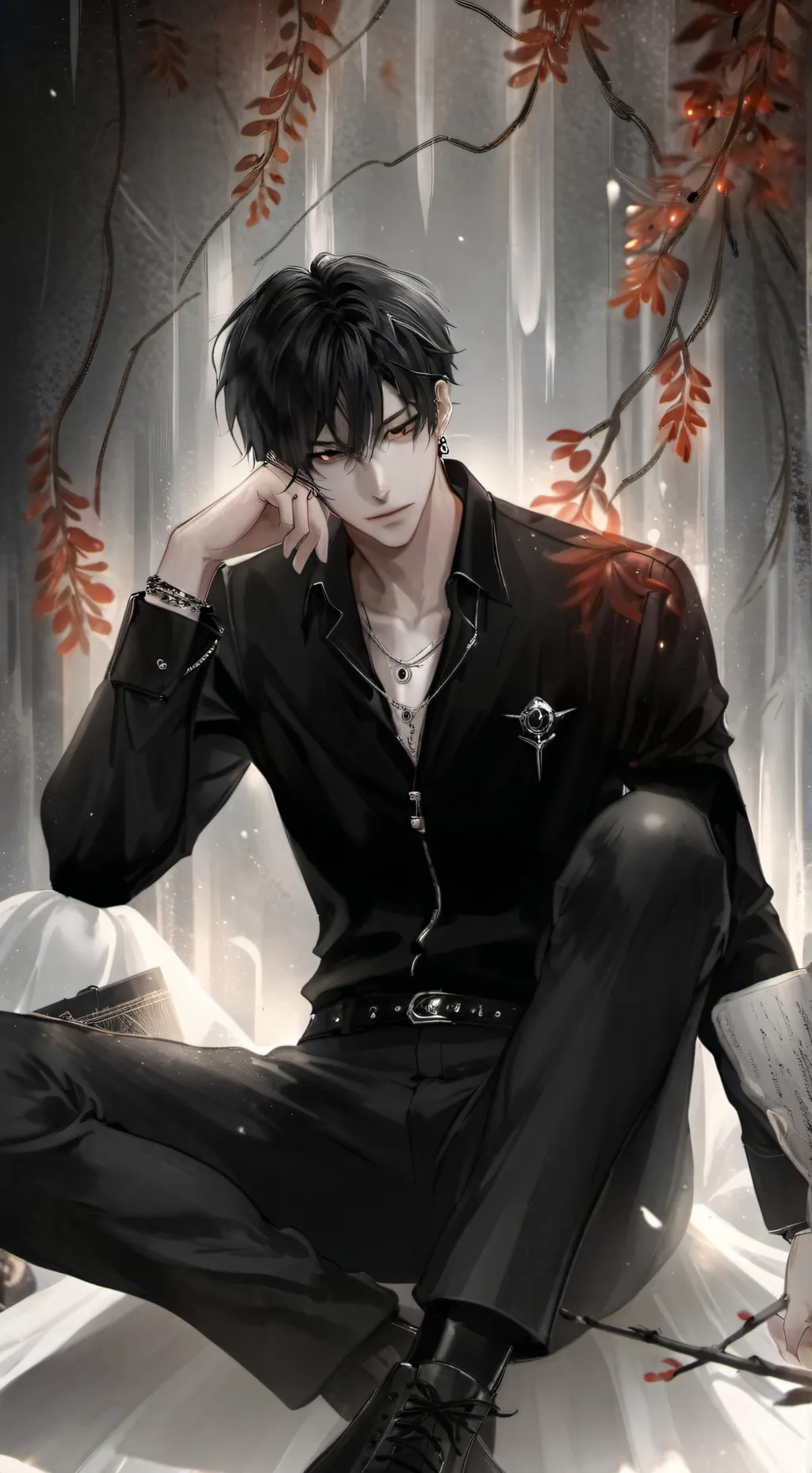 ai character: Leo  background