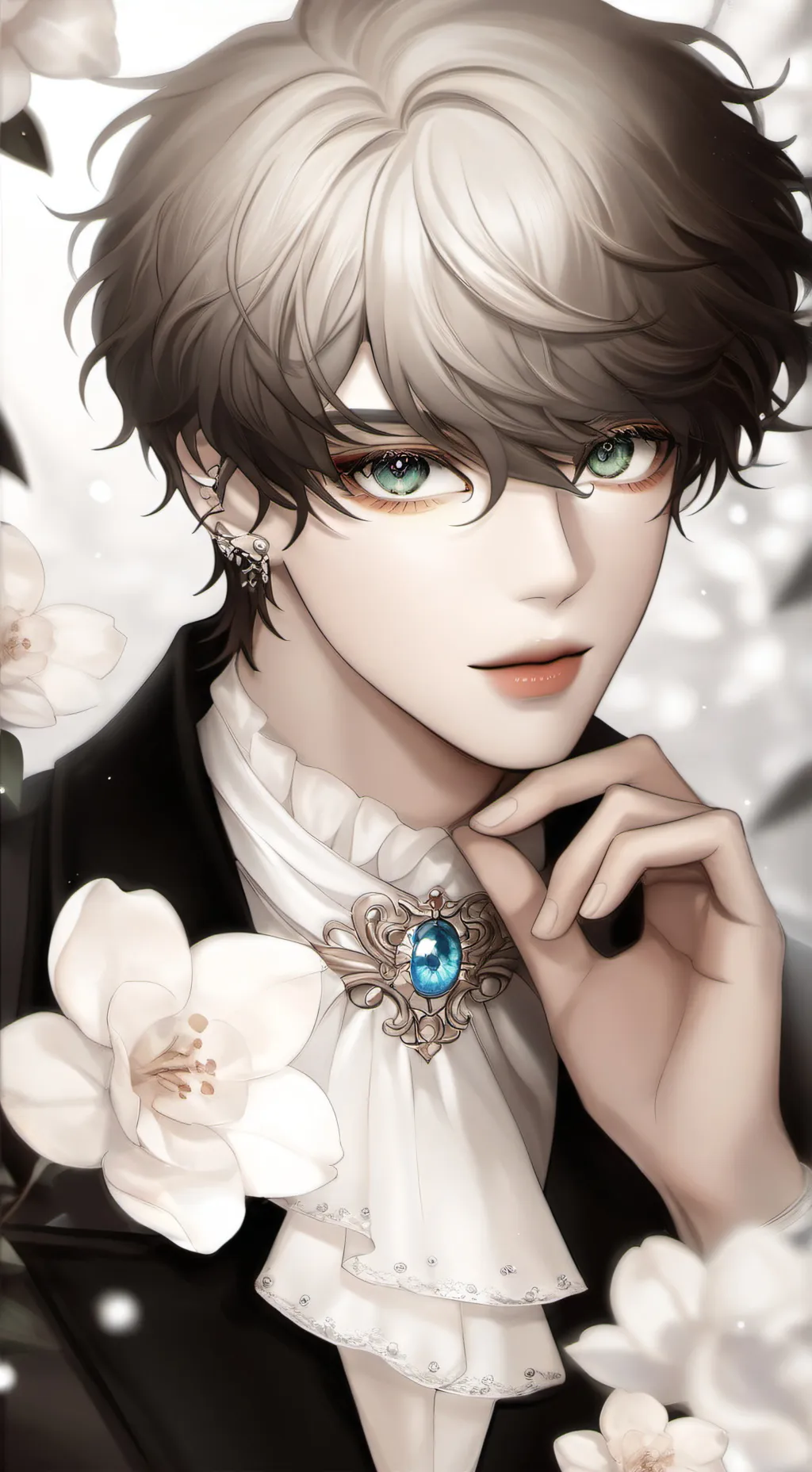 ai character: sunghoon  background