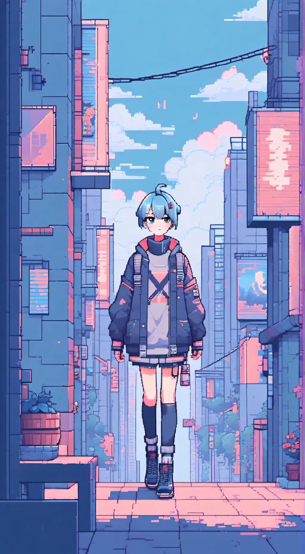 ai character: E T background