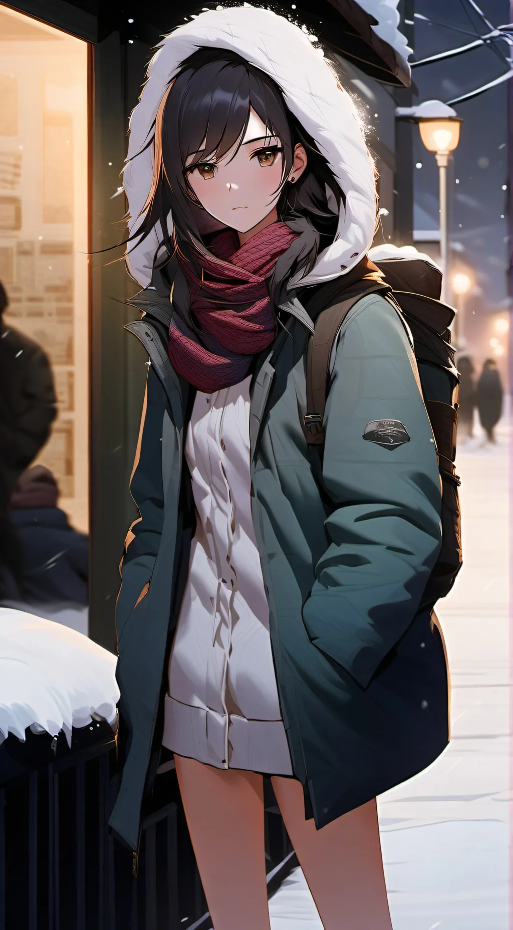 ai character: Kat background