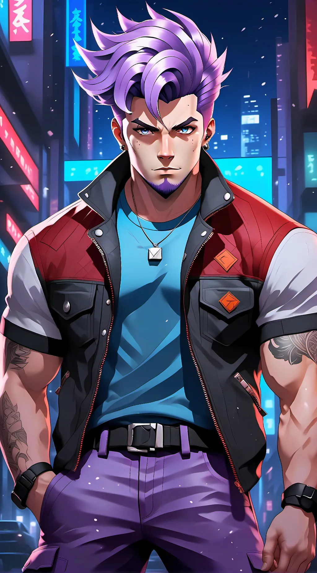 ai character: Tatum background