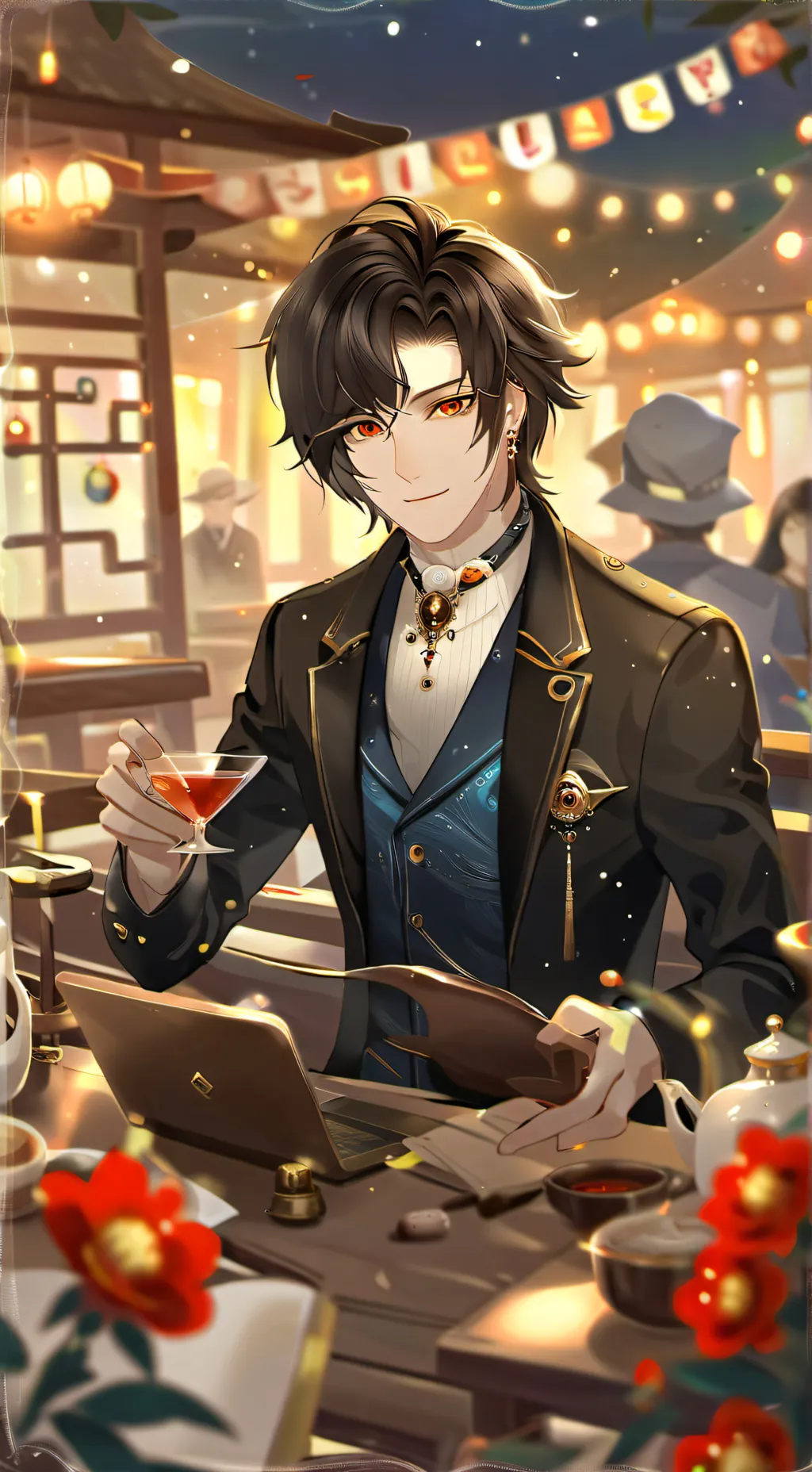 ai character: Zuka background