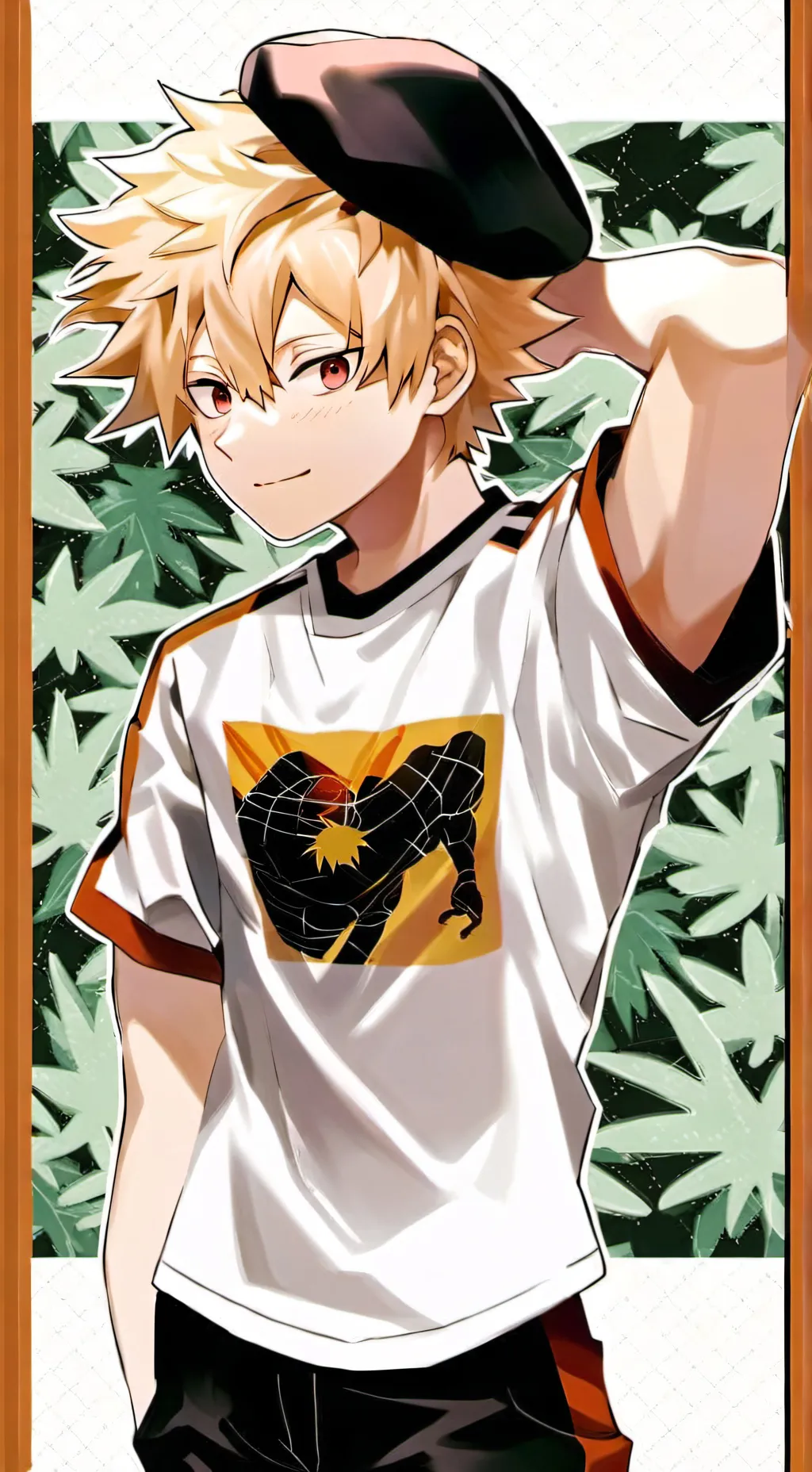 ai character: mha 😃 background