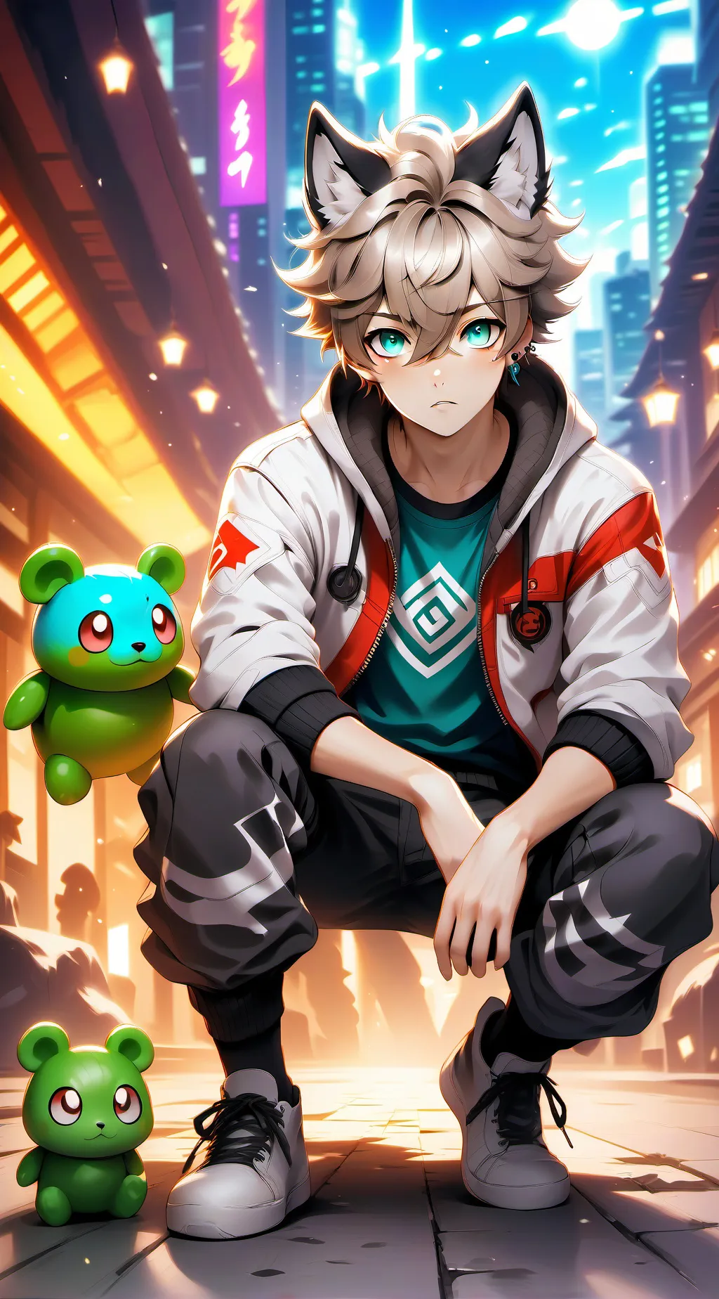 ai character: Aiden ￼ background